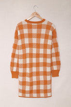 Load image into Gallery viewer, Plaid Sweater Dress
