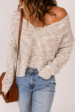 Load image into Gallery viewer, Heather Knit Pullover Sweater
