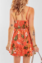 Load image into Gallery viewer, Sleeveless A-line Floral Dress
