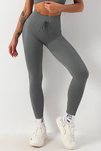 Load image into Gallery viewer, Drawstring Wide Waistband High Waist Legging
