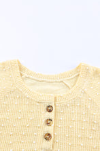 Load image into Gallery viewer, Swiss Dot Raglan Sleeves Knit Top
