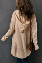 Load image into Gallery viewer, Hooded Open Knit Cardigan

