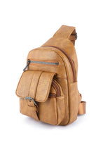 Load image into Gallery viewer, Khaki Vintage Multi Pockets Sling Bag
