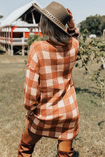 Load image into Gallery viewer, Plaid Sweater Dress
