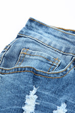 Load image into Gallery viewer, Buttoned Pockets Distressed Jeans
