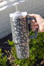Load image into Gallery viewer, Leopard Print 40oz Stainless Steel Portable Cup with Handle
