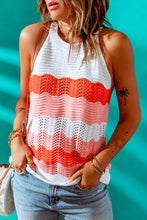 Load image into Gallery viewer, Knit Colorblock Tank Top
