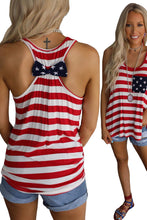 Load image into Gallery viewer, Pocket Patch Stars &amp; Stripes Tank Top
