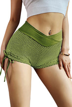 Load image into Gallery viewer, Side Drawstring Anti Cellulite High Waist Scrunch Butt Lift Shorts
