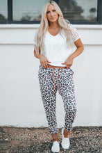 Load image into Gallery viewer, Print Elastic Waist Jogger Pants
