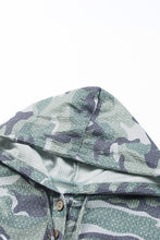 Load image into Gallery viewer, Long Sleeve Camo Print Oversize Hoodie
