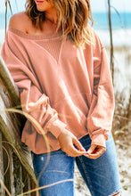 Load image into Gallery viewer, Drop Shoulder Sweatshirt with Kangaroo Pocket
