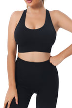 Load image into Gallery viewer, Ribbed Hollow-out Racerback Yoga Camisole

