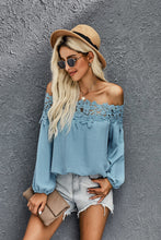 Load image into Gallery viewer, Blooming Lace Off The Shoulder Top
