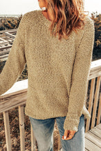 Load image into Gallery viewer, Porncorn Drop Shoulder Pullover Knit Sweater
