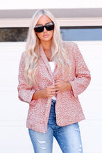 Load image into Gallery viewer, 3/4 Sleeve Leopard Blazer
