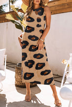 Load image into Gallery viewer, Split Open Back Sleeveless Maxi Dress
