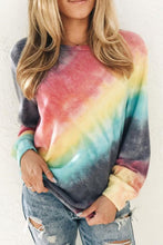 Load image into Gallery viewer, Ombre Red Tie-dye Sweatshirt
