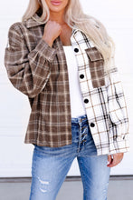 Load image into Gallery viewer, Mixed Plaid Soft Oversized Shirt
