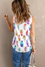 Load image into Gallery viewer, Aztec Feather Tank Top
