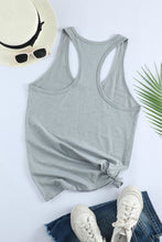 Load image into Gallery viewer, Scoop Neck Basic Solid Tank Top
