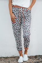 Load image into Gallery viewer, Print Elastic Waist Jogger Pants
