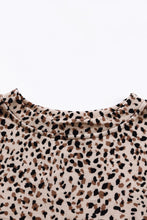 Load image into Gallery viewer, Boyfriend Crew Neck Leopard Sweatshirt
