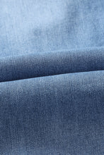 Load image into Gallery viewer, Light Blue Distressed Boyfriend Denim Pants
