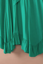 Load image into Gallery viewer, Asymmetric Flounce Belted High Waist Maxi Skirts
