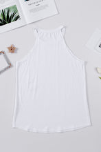 Load image into Gallery viewer, Solid Color Crew Neck Tank Top
