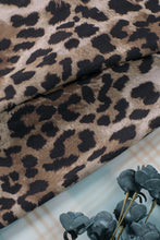 Load image into Gallery viewer, Leopard Print Patchwork Pocket Cardigan
