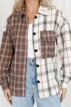 Load image into Gallery viewer, Mixed Plaid Soft Oversized Shirt
