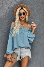 Load image into Gallery viewer, Blooming Lace Off The Shoulder Top
