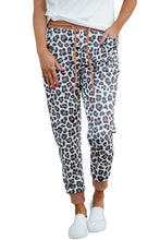 Load image into Gallery viewer, Print Elastic Waist Jogger Pants
