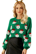 Load image into Gallery viewer, Christmas Santa Claus Pullover Sweater
