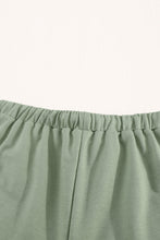 Load image into Gallery viewer, Army Green Drawstring Elastic Waist Pocketed Shorts
