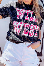 Load image into Gallery viewer, WILD like the WEST Leopard Tee
