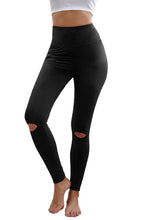 Load image into Gallery viewer, Ripped High Waist Skinny Leggings
