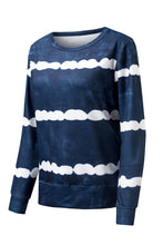 Load image into Gallery viewer, Stripes Long Sleeves and Joggers Lounge Set
